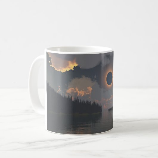 11oz mug with "Eclipse" image Koffiemok (Voorkant links)
