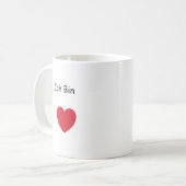 11oz. mug with German quote Koffiemok (Voorkant links)