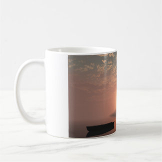 11oz mug with "Misty Island" image Koffiemok