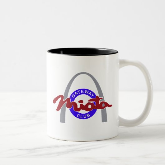 11oz of 15oz Two-Tone Dubbele Mok van de Logo (Rechts)