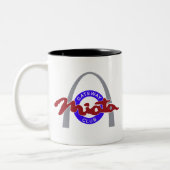 11oz of 15oz Two-Tone Dubbele Mok van de Logo (Links)