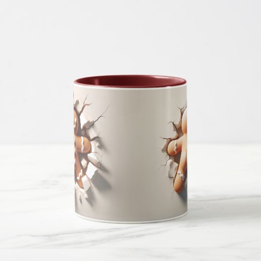 11oz peperkoek wrap Mok (Midden)