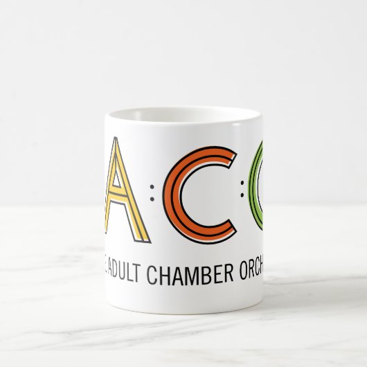 11oz TACO-Mok - Wit Koffiemok (Center)