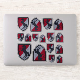 11th Amored Cavalry Regiment Fort Meade Contour Sticker