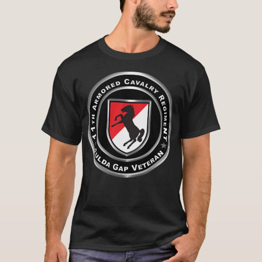 11Th Armored Cavalry Regiment Fulda Gap T-shirt (Voorkant)