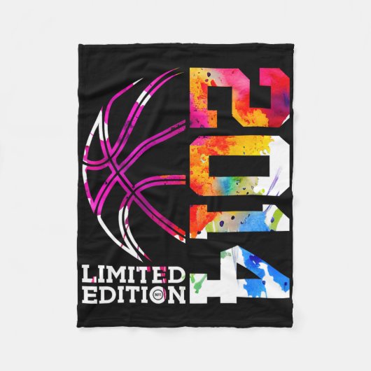 11th Birthday Sketll Limited Edition 2014 1 Fleece Deken (Voorkant)