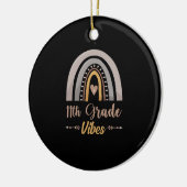 11th Grade Vibes Eleventh Grade Back to School Keramisch Ornament (Links)