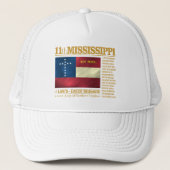 11th Mississippi Infantry (BA2) Trucker Pet (Voorkant)