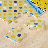 11x14 Abstract Sky Puzzle voor kleurenblinden Legpuzzel (Zijkant)