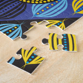 11x14 Abstracte tribale puzzel voor kleurenblinde Legpuzzel (Zijkant)