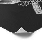 11x14 Backyard BBQ Birthday Party Welkomstteken Poster (Hoek)