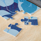 11x14 Cockatoenpuzzel voor kleurenblinden Legpuzzel (Zijkant)