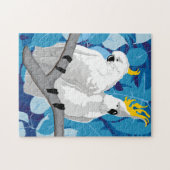 11x14 Cockatoenpuzzel voor kleurenblinden Legpuzzel (Horizontaal)