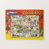 11x14 Colordao Kaart Jigsaw Puzzel (Horizontaal)