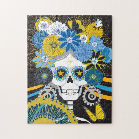 11x14 dag van de dode puzzel voor kleurenblinden (Verticaal)