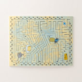 11x14 doolhof puzzel voor kleurenblind Kinder (Horizontaal)