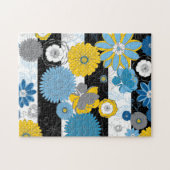 11x14 Floral Puzzle for Colorblind People Legpuzzel (Horizontaal)