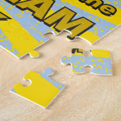 11x14 Football Puzzle voor kleurenblinden Legpuzzel (Zijkant)