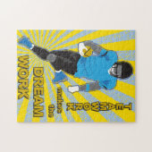 11x14 Football Puzzle voor kleurenblinden Legpuzzel (Horizontaal)