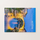 11x14 Foto Puzzle met Gift Box Mostar Legpuzzel (Horizontaal)