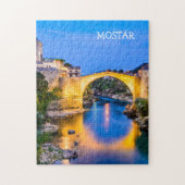 11x14 Foto Puzzle met Gift Box Mostar Legpuzzel (Verticaal)