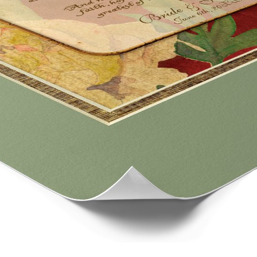 11x14 hedendaagse liefde Hoofdstuk 1 Corinthians 1 Poster (Hoek)