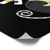 11x14 Hey Diddle Diddle Rhyme Kinder Room Wall Art Poster (Hoek)