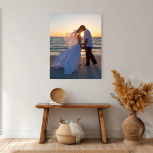 11x14 Huwelijk Foto Afdruk