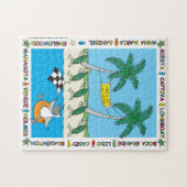 11x14 jigzaag Puzzle Legpuzzel (Horizontaal)