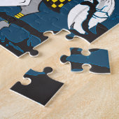 11x14 Jousting Knight Puzzle voor kleurenblinden Legpuzzel (Zijkant)