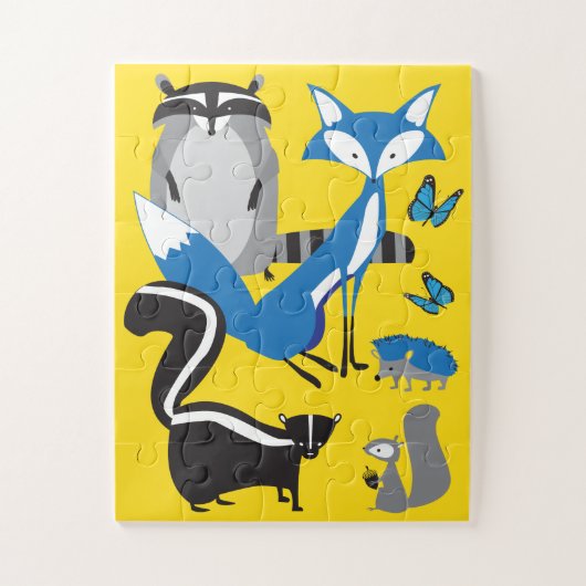 11x14 Kinder dierpuzzel voor kleurenblinde Kindere Legpuzzel (Verticaal)