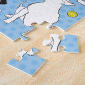 11x14 Kinder Dog Puzzle voor kleurenblinde Kindere Legpuzzel (Zijkant)