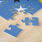 11x14 Kinder Koe en moonpuzzel voor kleurenblinde  Legpuzzel (Zijkant)