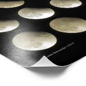 11X14 Lunar Eclipse Sunday, 27 september 2015 Foto Afdruk (Hoek)