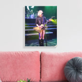 11x14 Lzzy Hale Halestorm Canvas Rock N Roll (Insitu (Woonkamer))