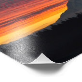 11X14 Monteer Rainier en zijn schaduw Foto Afdruk (Hoek)