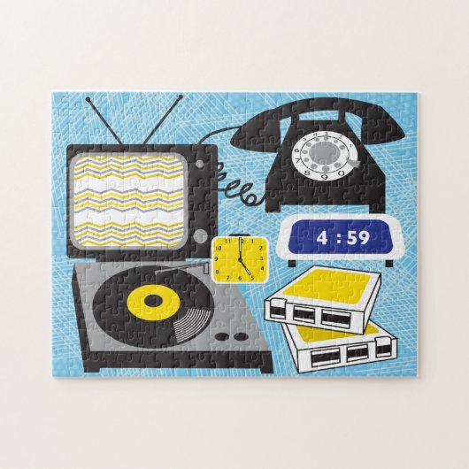 11x14  pictogrammen Puzzle voor kleurenblinden Legpuzzel (Horizontaal)