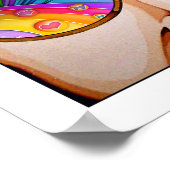 11X14 POSTER, ARCHIVAL AFDRUKKEN - SCHADEN VAN ZES POSTER (Hoek)