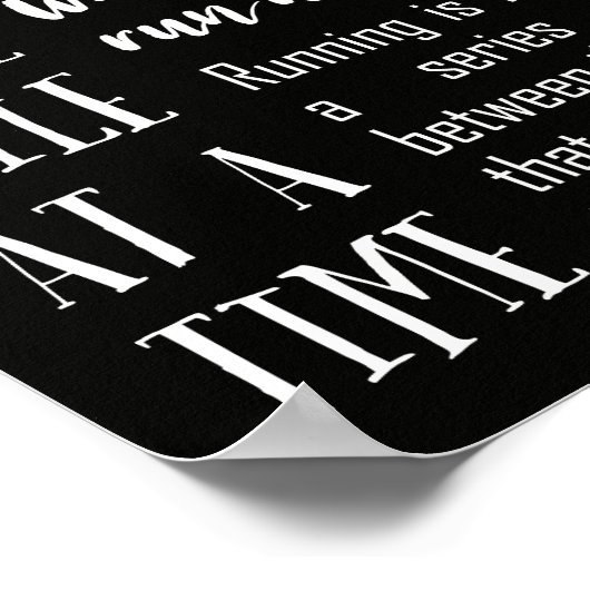 11x14 Running Inspiration Poster (Hoek)