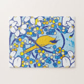 11x14 Songbird Puzzle for Colorblind People Legpuzzel (Horizontaal)