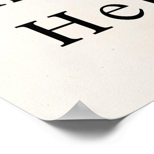 11x14 Square Posters Persoonlijk Poster papier (Hoek)