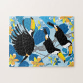 11x14 Toucan Puzzle for Colorblind People Legpuzzel (Horizontaal)