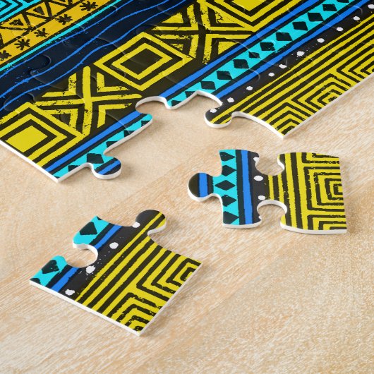 11x14 Zebra Puzzel voor kleurblinden Legpuzzel (Zijkant)