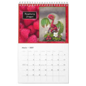 11x7 Fruits and Berries dragon 2018 kalender (Mar 2027)
