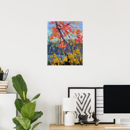12000pixel500dpi Tom Thomson Twisted Maple Digi Poster (Thuiskantoor)