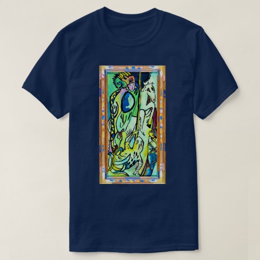 12000pixel500dpi Wassily Kandinsky St Georg II Dig T-shirt (Design voorkant)