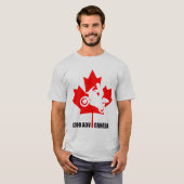 1200adv Canada T-shirt (Voorkant volledig)
