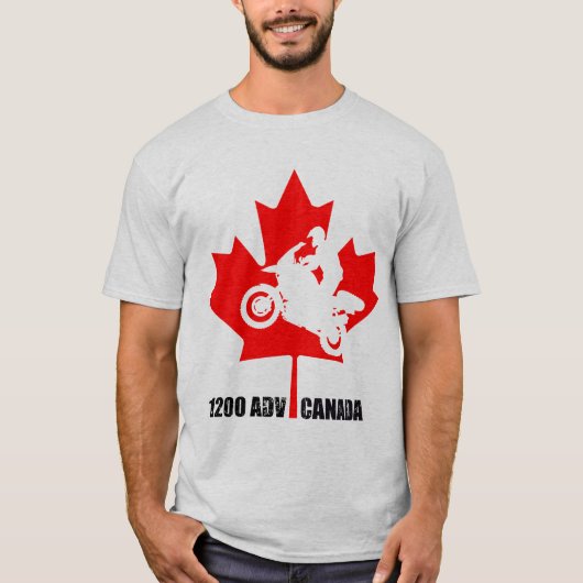 1200adv Canada T-shirt (Voorkant)