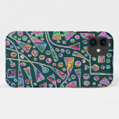 120112 over donkergroen Case-Mate iPhone case (Achterkant (horizontaal))