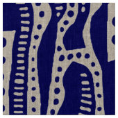 120115 - Indigo Blauw Stof (Close Up)